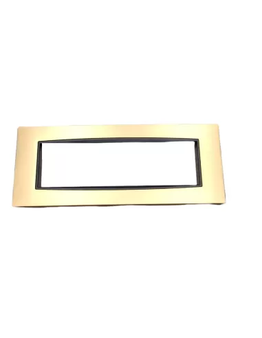 Vimar 20657.21 Classic Plate 7 Module Satin Gold